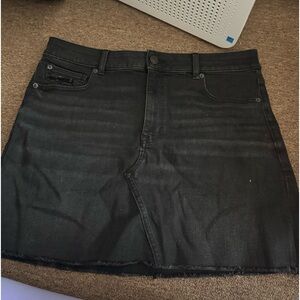 Black American Eagle jean skirt